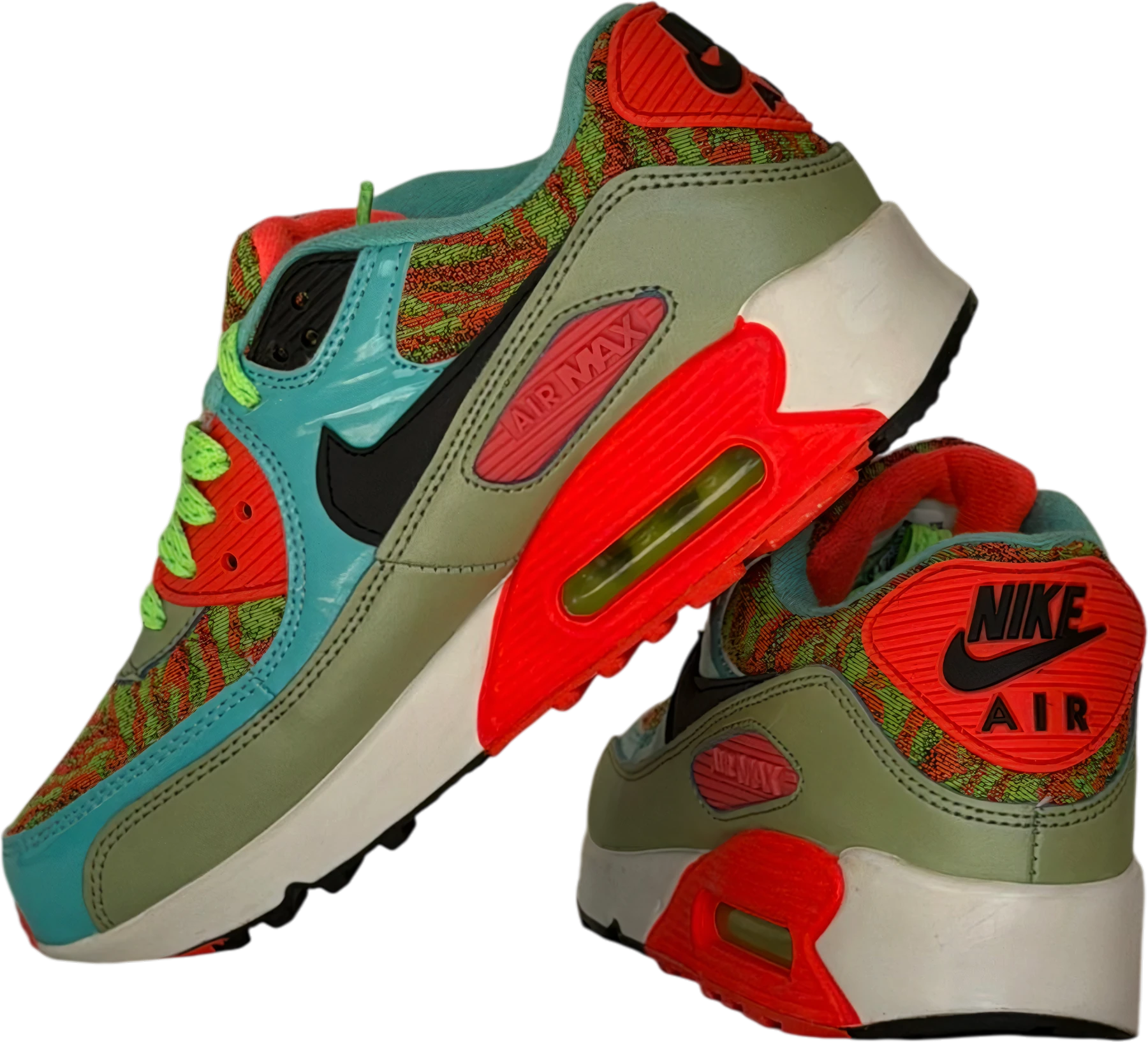 Multicolor / Strick – Paar-Komposition