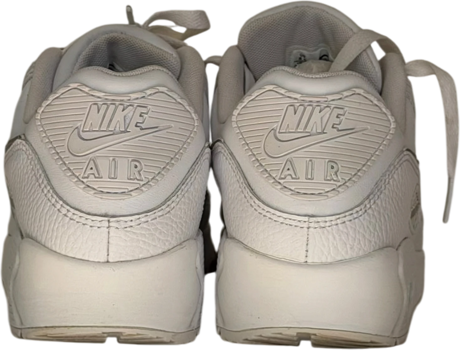 Premium White Metallic Silver Reflective – Rückansicht