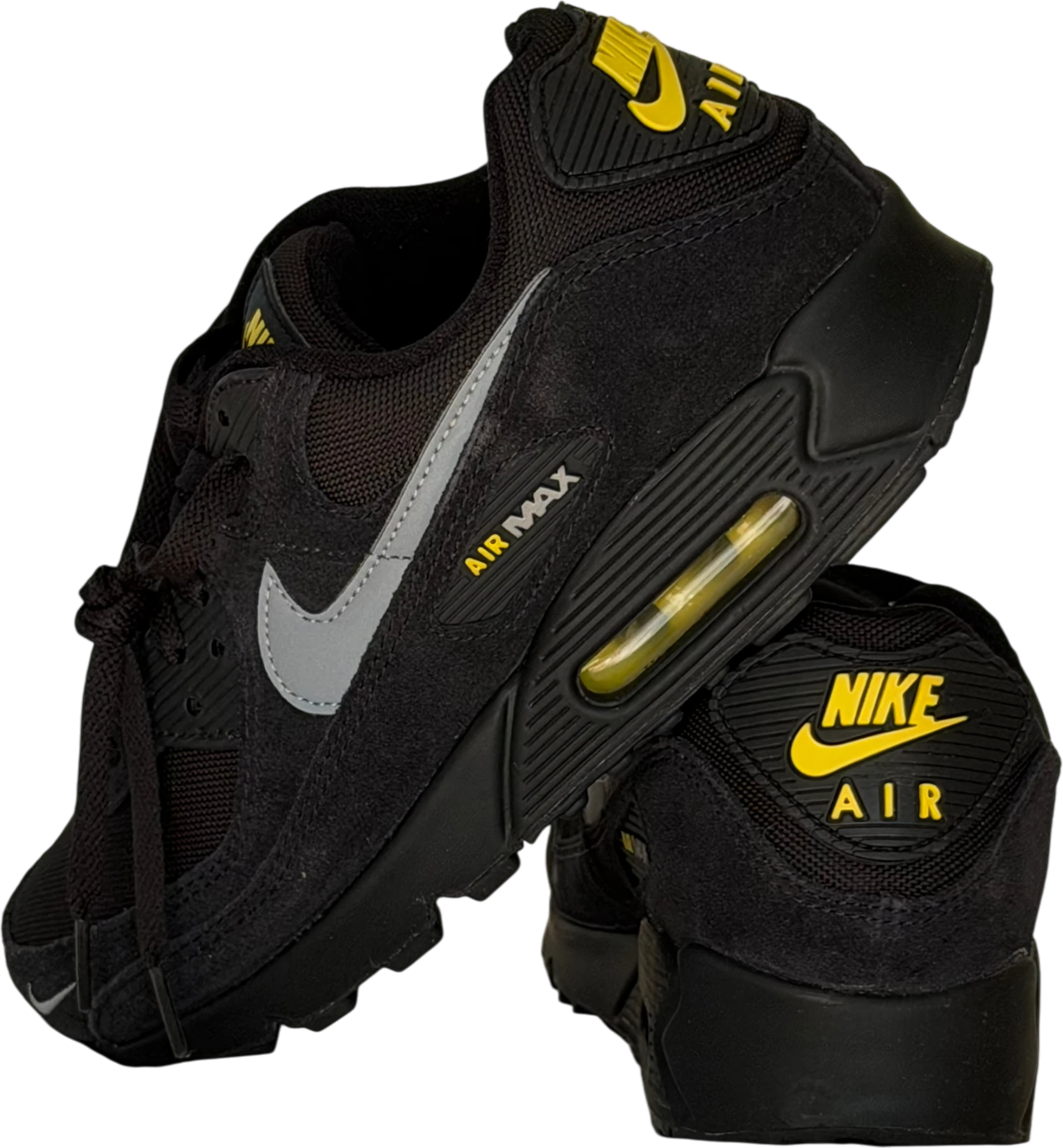 Black Yellow Strike Metallic Cool Grey – Paar-Komposition
